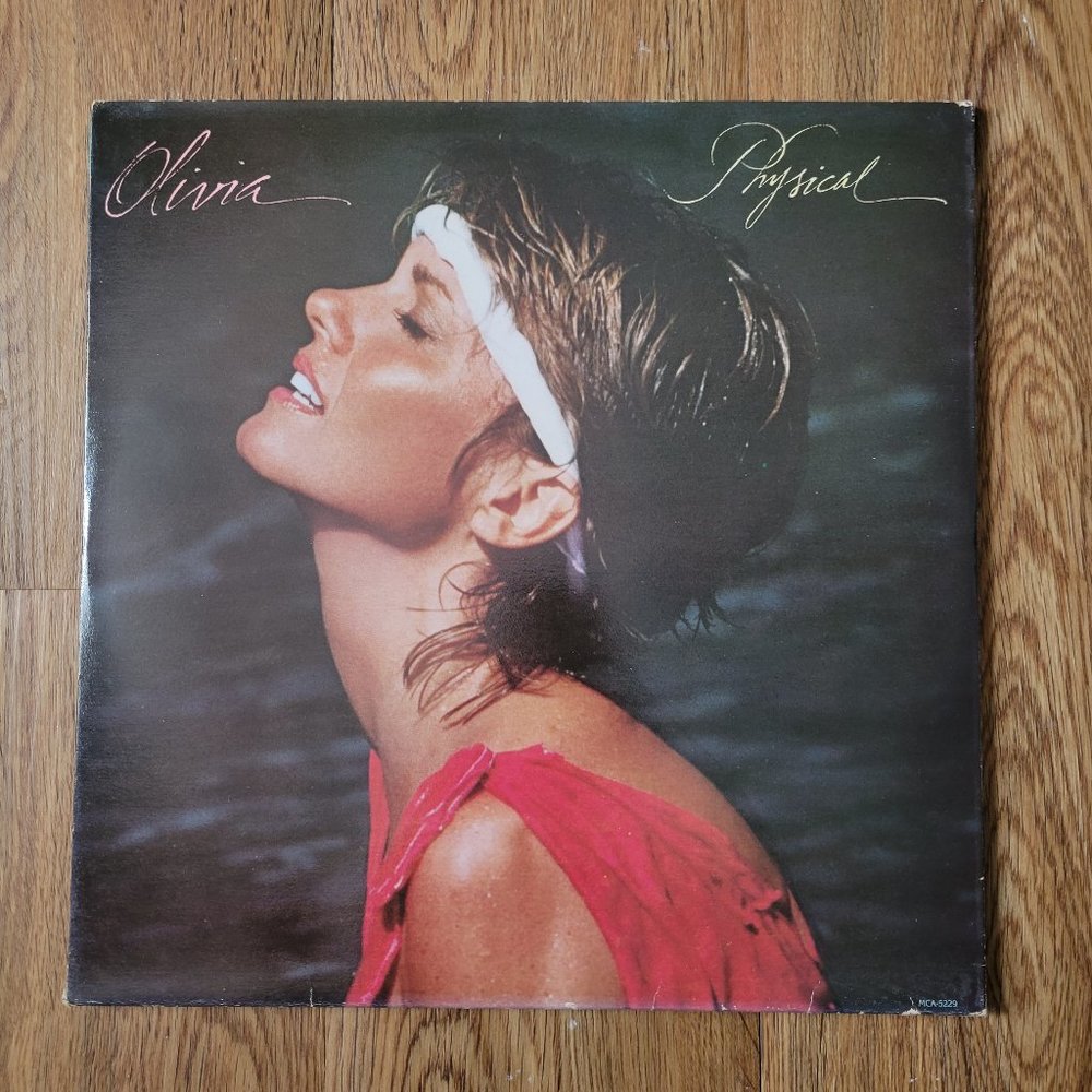 Vtg 1981 Vinyl Olivia Newton-John 'Physical' LP Record